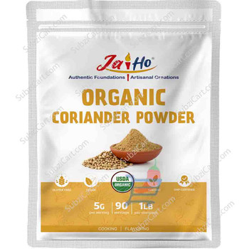 Jaiho Organic Coriander Powder, 1 LB
