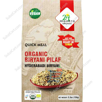24 Mantra Organic Biryani Pilaf, 24 Grams