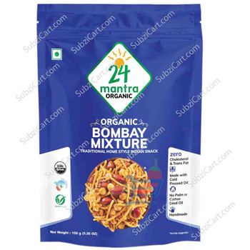 24 Mantra Organic Bombay Mixture, 150 Grams
