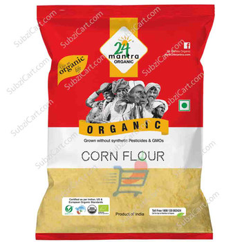 24 Mantra Organic Corn Flour, 4 Lb