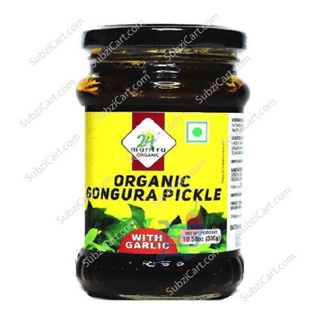 24 Mantra Organic Gongura Pickle, 300 Grams