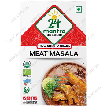 24 Mantra Organic Meat Masala, 100 Grams