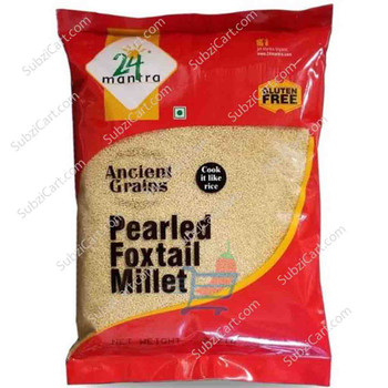 24 Mantra Organic Pearled Foxtail Millet, 2.20 Lb