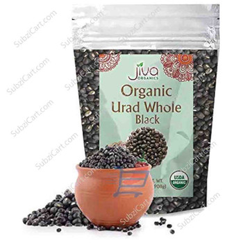 Jiva Org Urad Whole Black Washed,2 lb