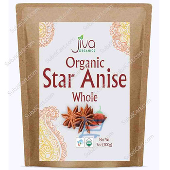 Jiva Org Star Anise Whole, 7 Oz