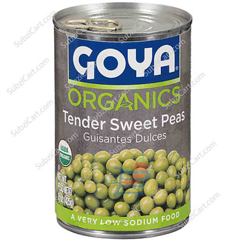 Goya Organic Tender Sweet Peas, 15 Oz