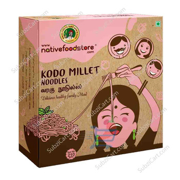 Native Food Kodo Millet Noodles, 210 Grams