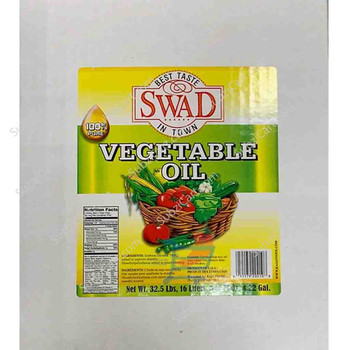 Swad Vegetable Oil, 32.5 Lb