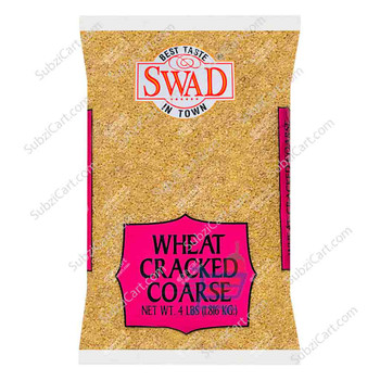 Swad Wheat Cracked Coarse, 4 LB