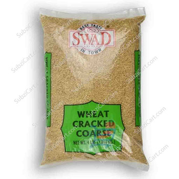 Swad Wheat Cracked Fine, 4 LB