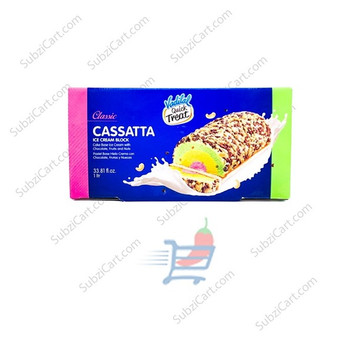 Vadilal Cassatta Ice Cream Block, 1 LTR