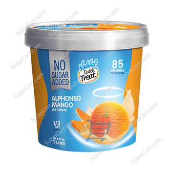 Vadilal No Sugar Alphonso Mango, 1 Lit