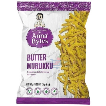 Anna Bytes Butter Murukku, 6 Oz