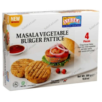 Ashoka Masala Veg Burger Pattie, 300 Grams