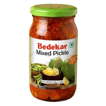 Bedekar Mixed Pickle Mild, 14 Oz