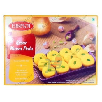 Bikaji Kesar Mawa Peda, 12 Oz