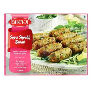 Bikaji Soya Seekh Kebab, 6 PIECES