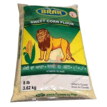 Brar Sweet Corn Flour, 8 LB