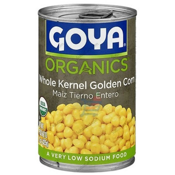 Goya Org Whole Kernel Golden Corn, 15 Oz