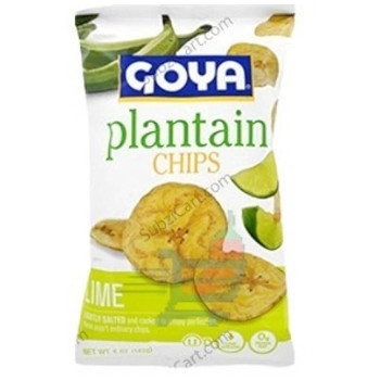 Goya Plantain Chips Lime, 5 Oz