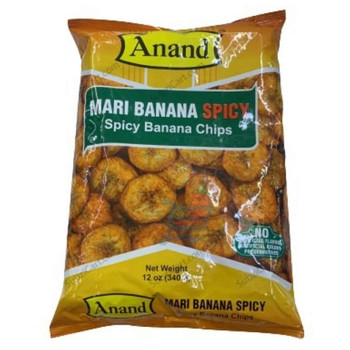 Anand Mari Banana Spicy (Spicy Banana Chips), 340 Grams