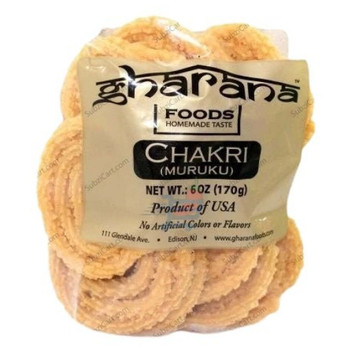Gharana Foods Chakri Muruku, 6 Oz