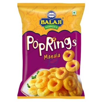 Balaji Pop Rings Masala, 65 Grams