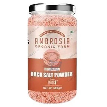 Amborsia Himalayan Fine Pink Salt, 500 Grams