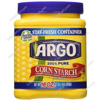 Argo Corn Starch Jar, 454 Grams