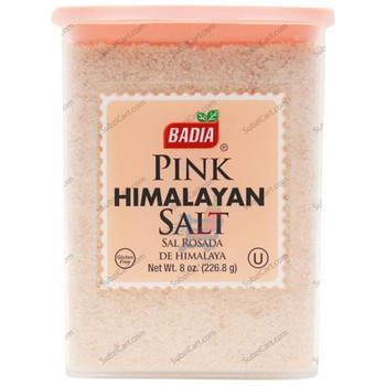 Badia Pink Himalayan Salt, 8 Oz