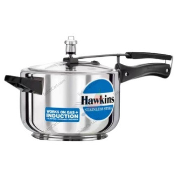 Hawkin Pressure Stainless Steel, 4 LITER