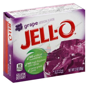 Jello Grape, 3 Oz