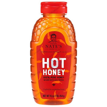 Nates Hot Honey, 1 LB