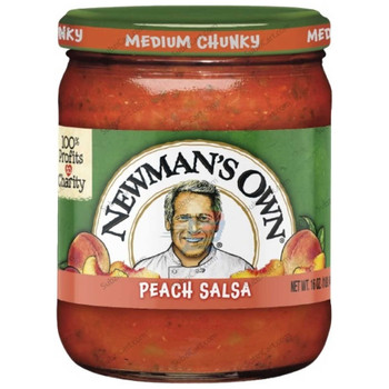 Newmans Own Peach Salsa, 453 Grams