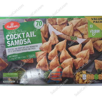 Haldiram's Cocktail Smosa, 3 Lb (70 Pcs)