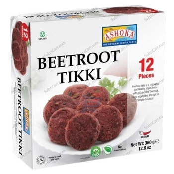 Ashoka Beetroot Tikki 12 Pc, 360 Grams