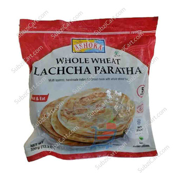 Ashoka Whole Wheat Lachca Parata 5 Pieces, 350 Grams