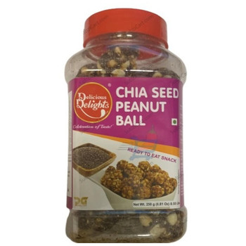 Delicious Delight Chia Seed Peanut Ball, 250 Grams
