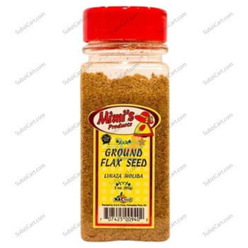 Mimis Ground Flax Seed, 85 Grams