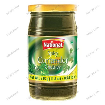 National Coriander Chutney, 11.8 Oz