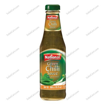 National Green Chilli Sauce, 800 Grams