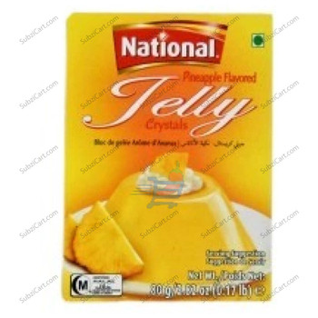 National Jelly Crystals Pineapple, 2 Oz