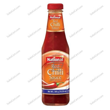 National Red Chilli Sauce, 300 Grams