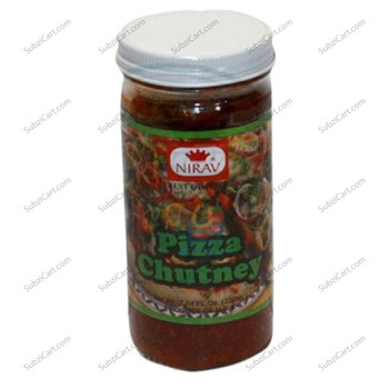 Nirav Pizza Chutney, 7 Oz