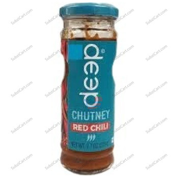 Deep Red Chilli Chutney, 250 Grams