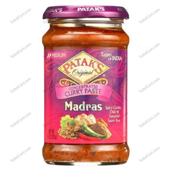 Pataks Madras Curry Paste, 10 Oz
