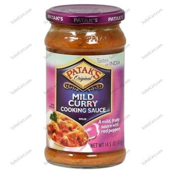 Pataks Mild Curry Sauce, 15 Oz