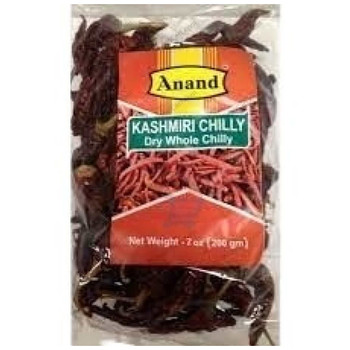 Anand Kashmiri Dry Whole Chillies, 14 Oz