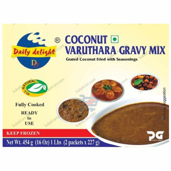 Daily Delight Coconut Varuthara Gravy Mix, 16Oz