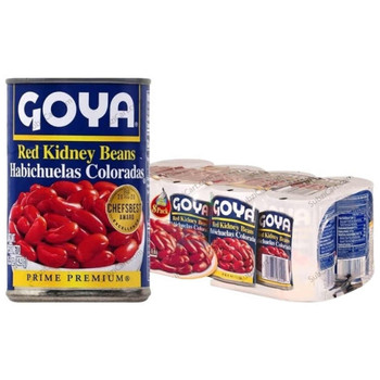 Goya Red Kidney Beans Habichuelas, 15.5 Oz